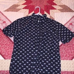 Forever 21 Men’s Printed Button Down